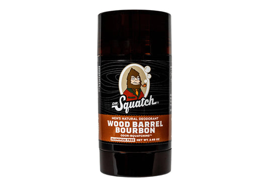 Dr. Squatch Wood Barrel Bourbon Deodorant – Brave Hawk Sports